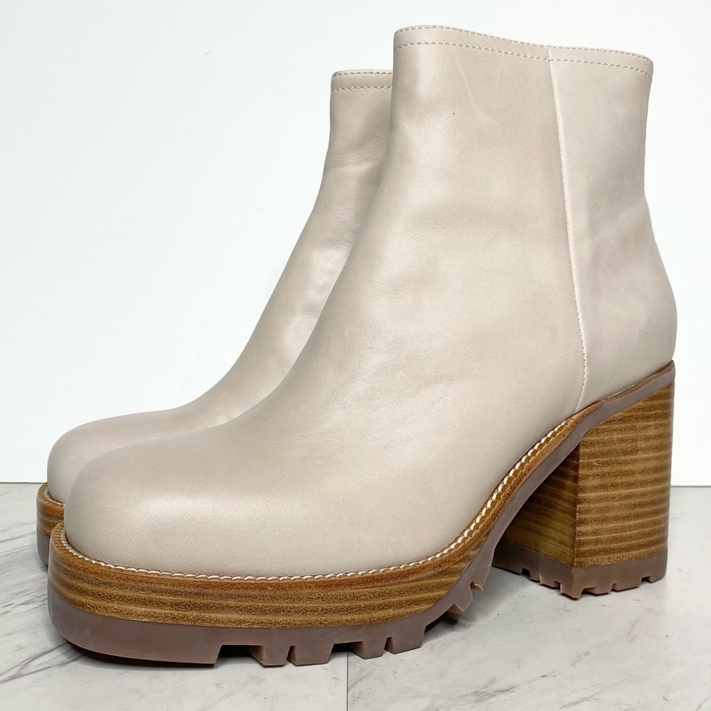 Jeffrey Campbell Abundant Leather Bootie 10